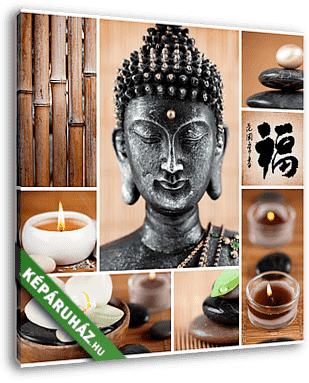 zen buddha - vászonkép 3D látványterv