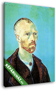 Van Gogh önarckép Gauguinnak dedikálva - vászonkép 3D látványterv