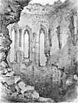 A beckói vár romjai (színverzió 1.) vászonkép, poszter vagy falikép