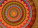 Bright Mandala vászonkép, poszter vagy falikép