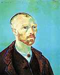 Van Gogh önarckép Gauguinnak dedikálva vászonkép, poszter vagy falikép