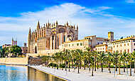 Cathedral of Majorca Palma Spain vászonkép, poszter vagy falikép