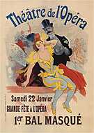1.er Bal Masqué (Théatre del Opéra) vászonkép, poszter vagy falikép