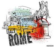 Róma vászonkép, poszter vagy falikép
