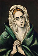 A fájdalmas anya portréja - Mater Dolorosa vászonkép, poszter vagy falikép