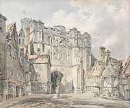 A Christ Church Gate, Canterbury vászonkép, poszter vagy falikép