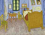 Van Gogh hálószobája Arles-ban - verzió 3. vászonkép, poszter vagy falikép