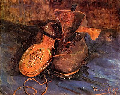 Egy pár cipő (1887) (fotótapéta) - vászonkép, falikép otthonra és irodába